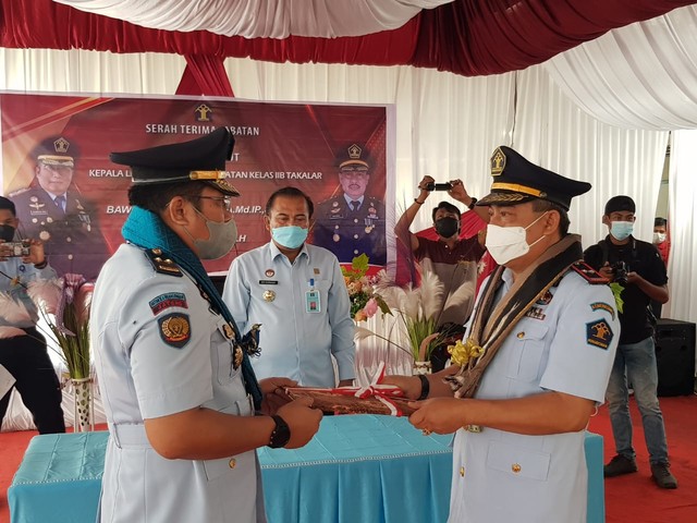 Gantikan Bawono Ika Sutomo, Rasbil Resmi Menjabat Kalapas Kelas IIB Takalar