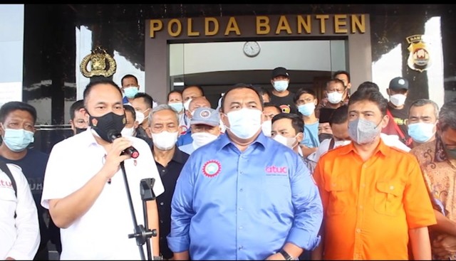 Alasan Kemanusiaan, Polda Banten Tangguhkan Penahanan Tersangka Buruh
