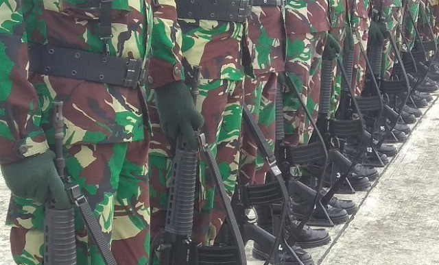 Ilustrasi TNI. (BumiPapua.com/Katharina)