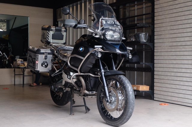 Moge bekas BMW R1200GS (K25) tahun 2012. Foto: Inggar