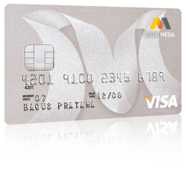 Kartu Kredit Bank Mega. Foto: bankmega.com