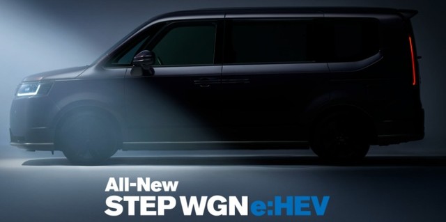 Honda Step WGN e:HEV mesin hybrid penantang Toyota Voxy dan Nissan Serena siap meluncur Januari 2022. Foto: Honda