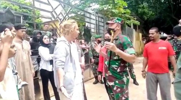 Habib Bahar debat panas dengan Jenderal TNI. Foto: Dok. Istimewa