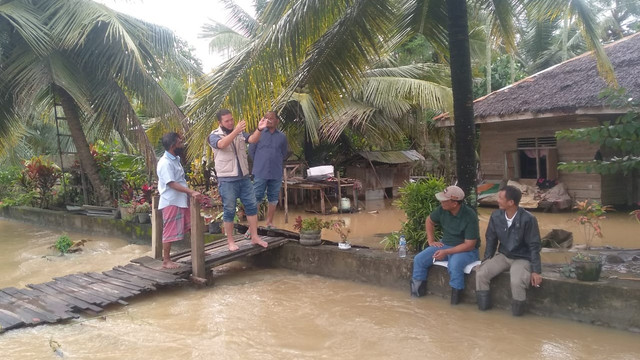 Banjir di Kecamatan Blang Mangat, Lhoksumawe. Dok. BPBA 
