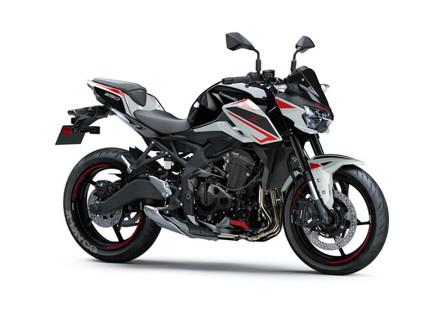 Ilustrasi Kawasaki Z250 bermesin 250 cc 4-silinder. Foto: autoby.jp