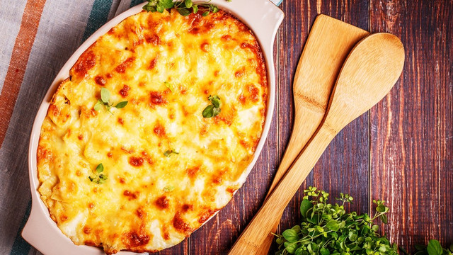 Ilustrasi Macaroni Schotel Panggang yang Lembut. Foto: Shutterstock
