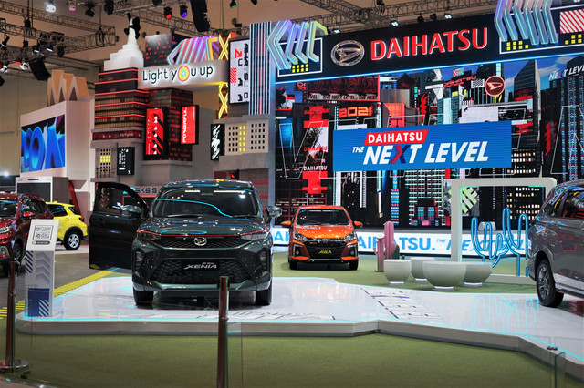 Booth Daihatsu. Foto: Muhammad Ikbal/kumparan