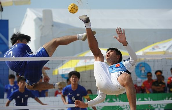 Teknik Dasar Sepak Takraw (Sumber: Pinterest)