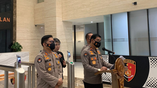 Karopenmas Divisi Humas Polri Brigjen Pol Ahmad Ramadhan di Bareskrim Polri. Foto: Mirsan Simamora/kumparan