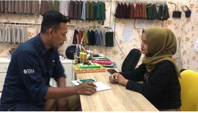 Grebek usaha bagi anggota TDA Gresik yang baru. dok