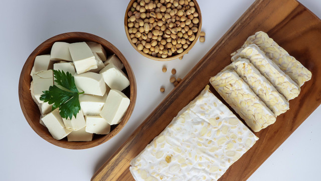 Ilustrasi tahu tempe atau protein nabati. Foto: pixabay