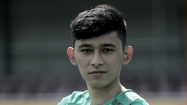 Robin Soeradhiningrat, kiper Indonesia di klub 1.FC Germania E/L, Jerman. Foto: Instagram/@1fcgel
