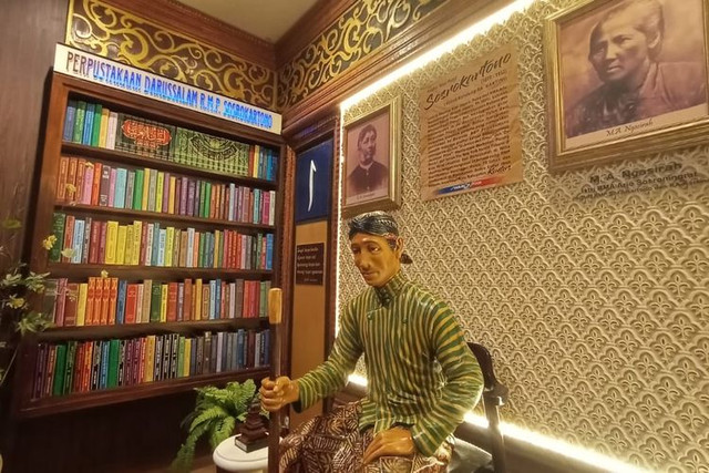 Spot RMP Sosrokartono di Museum Jenang yang baru saja di-launching. (Rosidi/pegiat literasi dan staf pengajar MA NU Tasywiquth Thullab Salafiyah (TBS) Kudus)