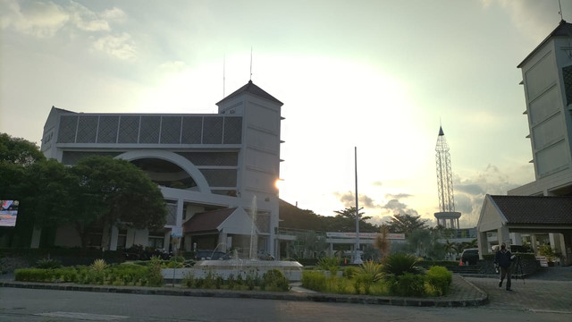 Kampus Universitas Muhammadiyah Yogyakarta, di Kasihan, Bantul, Yogyakarta. Foto: Arfiansyah Panji Purnandaru/kumparan