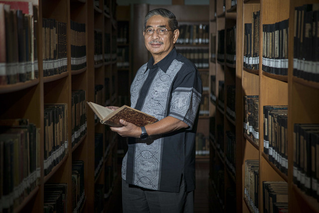 Mantan Kepala Lembaga Biologi Molekuler Eijkman Prof. Amin Soebandrio. Foto: Aditia Noviansyah/kumparan