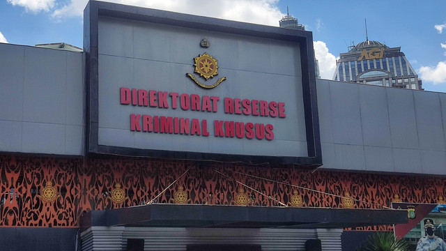 Direktorat Kriminal Khusus Polda Metro Jaya. Foto: Jonathan Devin/kumparan