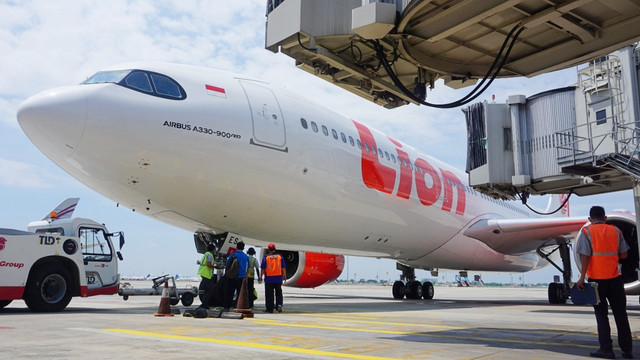 Lion Air kembali layani penerbangan umrah nonstop Jakarta ke Madinah. Foto: Lion Air