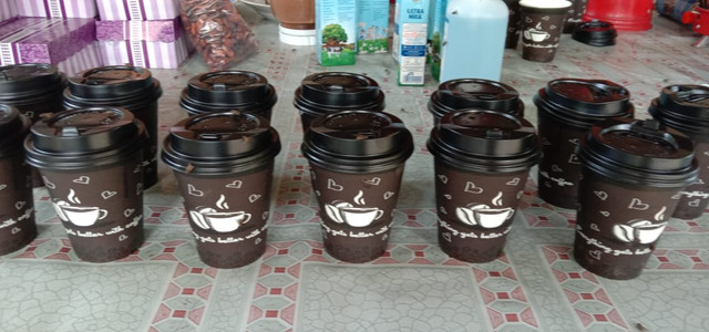Keterangan foto: Minuman susu coklat produksi KP Romeo.