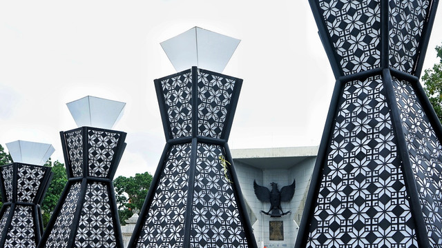 Wajah baru wisata sejarah MONPERA Palembang usai direnovasi, Minggu (9/1) Foto: abp/Urban Id