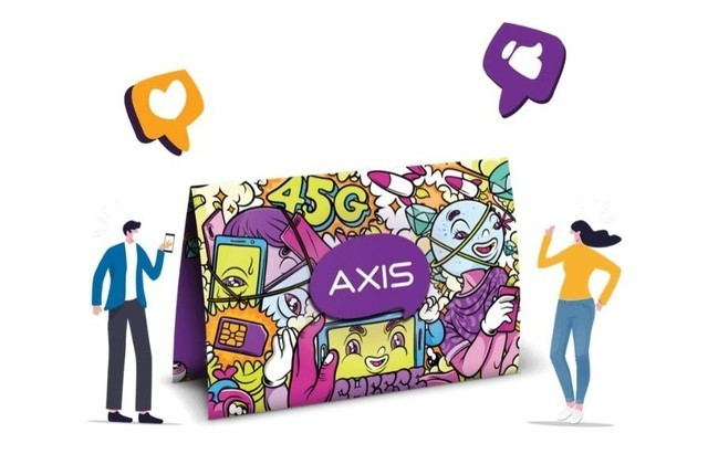 Ilustrasi kartu perdana Axis. Foto: axis.co.id