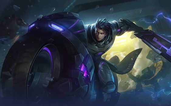 Skin Legend Alucard, Obsidian Blade. (Foto: pinterest.com/irumira)