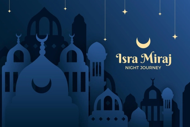 Ilustrasi Isra Mi'raj. Foto: freepik.com