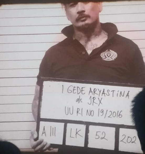 Jerinx dalam salah-satu adegan di film Antrabez - IST