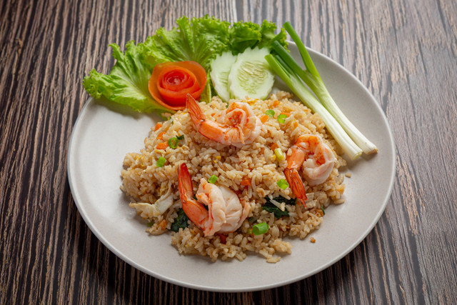 Ilustrasi Nasi Goreng Seafood. Foto: Freepik