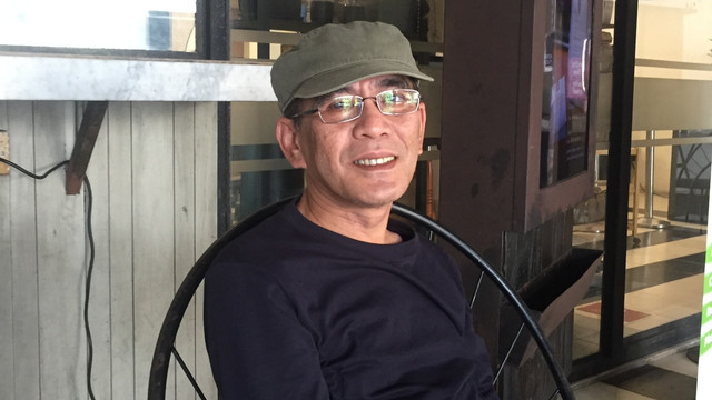 Faisal Basri saat ditemui di Anomali Coffee, Menteng. Foto: Agaton Kenshanahan/kumparan