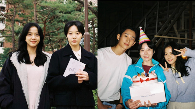 Jisoo Blackpink dan Jung Hae In Kenang Mendiang Kim Mi Soo ig @sooyaa__ & @holyhaein