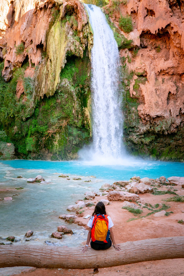 Keindahan Air Terjun Havasu di Arizona. Foto: Shutter Stock