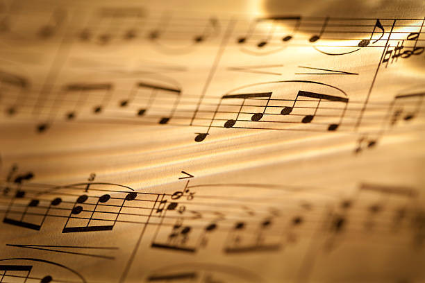 Ilustrasi notasi musik. Foto: iStock