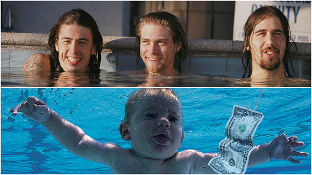 Nirvana dan Spencer Elden dok Facebook Nirvana