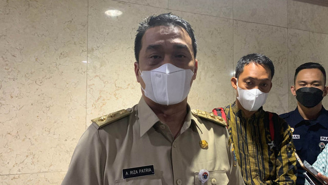 Wakil Gubernur DKI Jakarta, Riza Patria di Balai Kota DKI Jakarta, Selasa (18/1). Foto: Haya Syahira/kumparan
