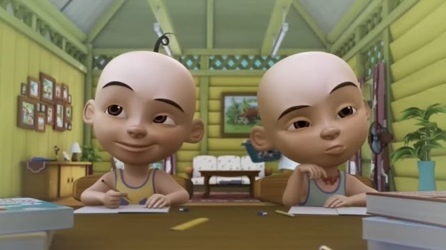 Serial animasi Upin dan Ipin. Foto: YouTube Upin & Ipin