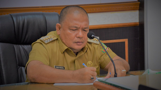 Bupati Langkat Terbit Rencana Perangin Angin. Foto: Facebook/Diskominfo Langkat