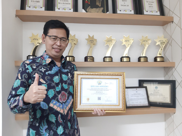 Rektor UHW Perbanas, Dr. Yudi Sutarso, S.E., M.Si. Foto-foto: Amanah Nur Asiah/Basra