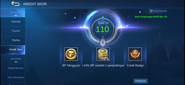 Kredit Skor (Sumber: Mobile Legends)