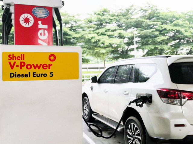 Shell V-Power Diesel standar Euro 5. Foto: Dok. Shell