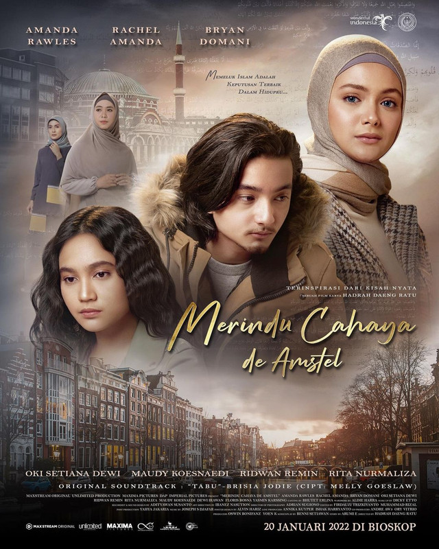 Film Merindu Cahaya de Amstel. Foto: Instagram/auroramanda95