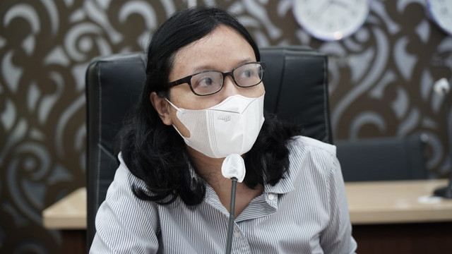 Direktur Sekdilu Kemlu RI, Lintang Paramitasari, dalam konferensi pers virtual di Kemlu RI, Jakarta, Kamis (20/1/2022). Foto: Kemlu RI