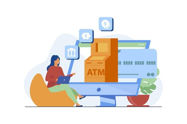 Ilustrasi Cara Transfer BRI ke Mandiri Lewat ATM dan E-Banking. Sumber: freepik.com/pch.vector