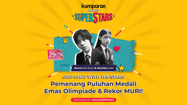 Ulang tahun kumparan Super5tars
 Foto: kumparan