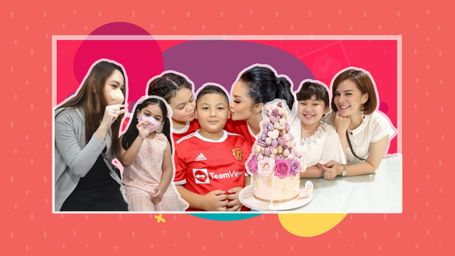 Anak selebriti usia 6-11 tahun yang sudah divaksin COVID-19. Foto: Instagram @krisdayantilemos @reisabrotoasmoro @astridtiar127