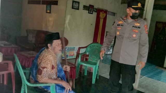 Dukun Puang Nene yang mengajarkan aliran sesat di Kabupaten Soppeng, Sulawesi Selatan. Foto: Dok. Istimewa