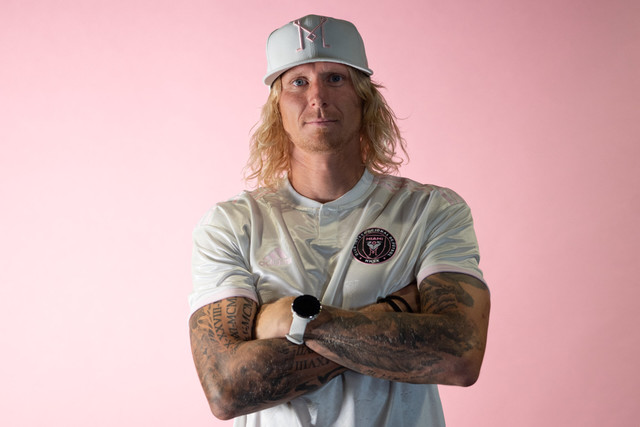 Brek Shea, eks pemain Liga Inggris yang kini merumput di Amerika Serikat bersama Inter Miami. Foto: Dok. Inter Miami