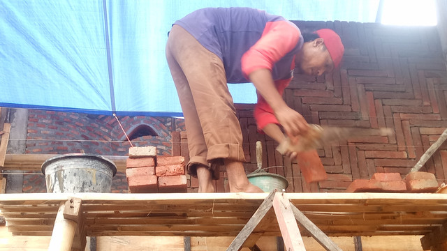 Ilustrasi tukang bangunan. Foto: Istimewa