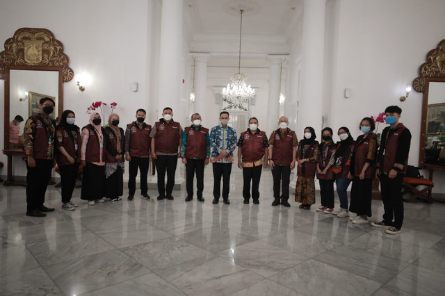 Pemagang MSIB DSI, DLH DKI Jakarta, Gubernur DKI Jakarta. Sumber : Dok. Pribadi