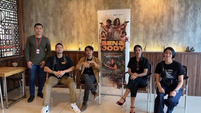 Cast dari film Ben & Jody, Royal Plaza, Surabaya (22/1). Foto: Reza & Nanda