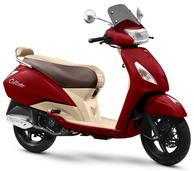 Skutik bergaya retro TVS Callisto. Foto: Dok. TVS Motor Company Indonesia